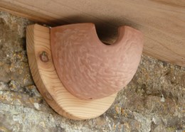 Ceramic housemartin nest box