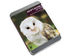 Adopt an owl gift