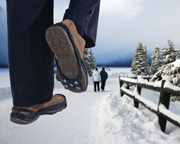 Snow & ice shoe grippers