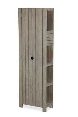 Weathered wood tool cupboard