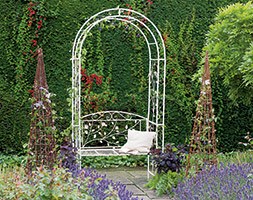 English rose arch