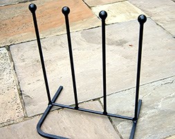 Two pair boot rack