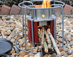 EzyStove twig burning cooking stove