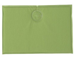 Rectangle magnetic seat pad - green