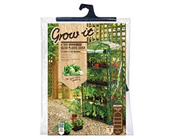 4 Tier growhouse with reinforced cover