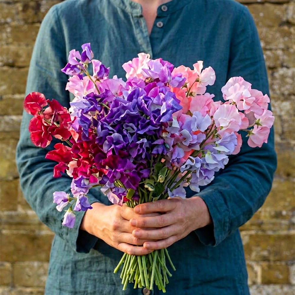 <i>Lathyrus odoratus</i> 'Spencer Waved Mixed'