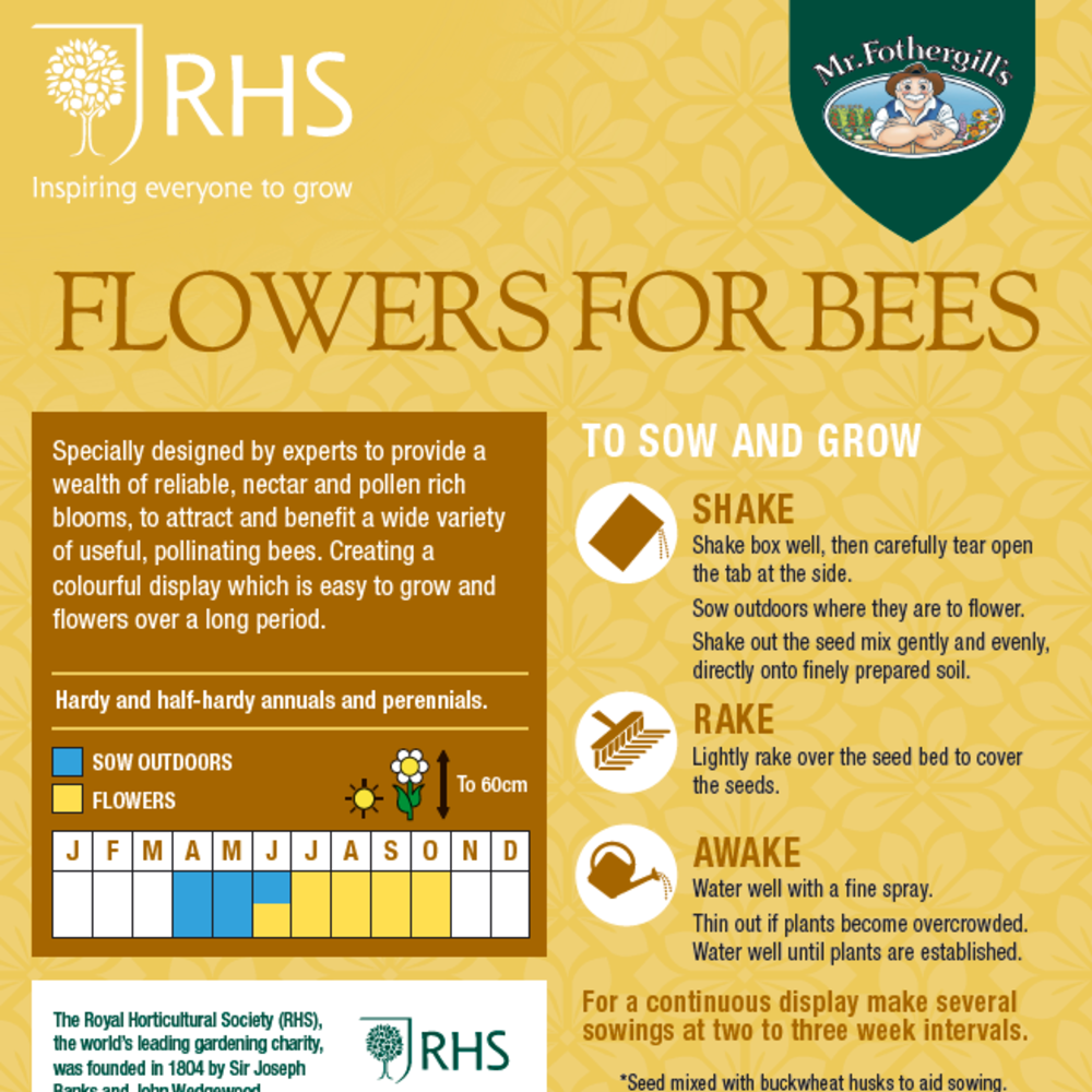 Shake & sow - Flowers for bees