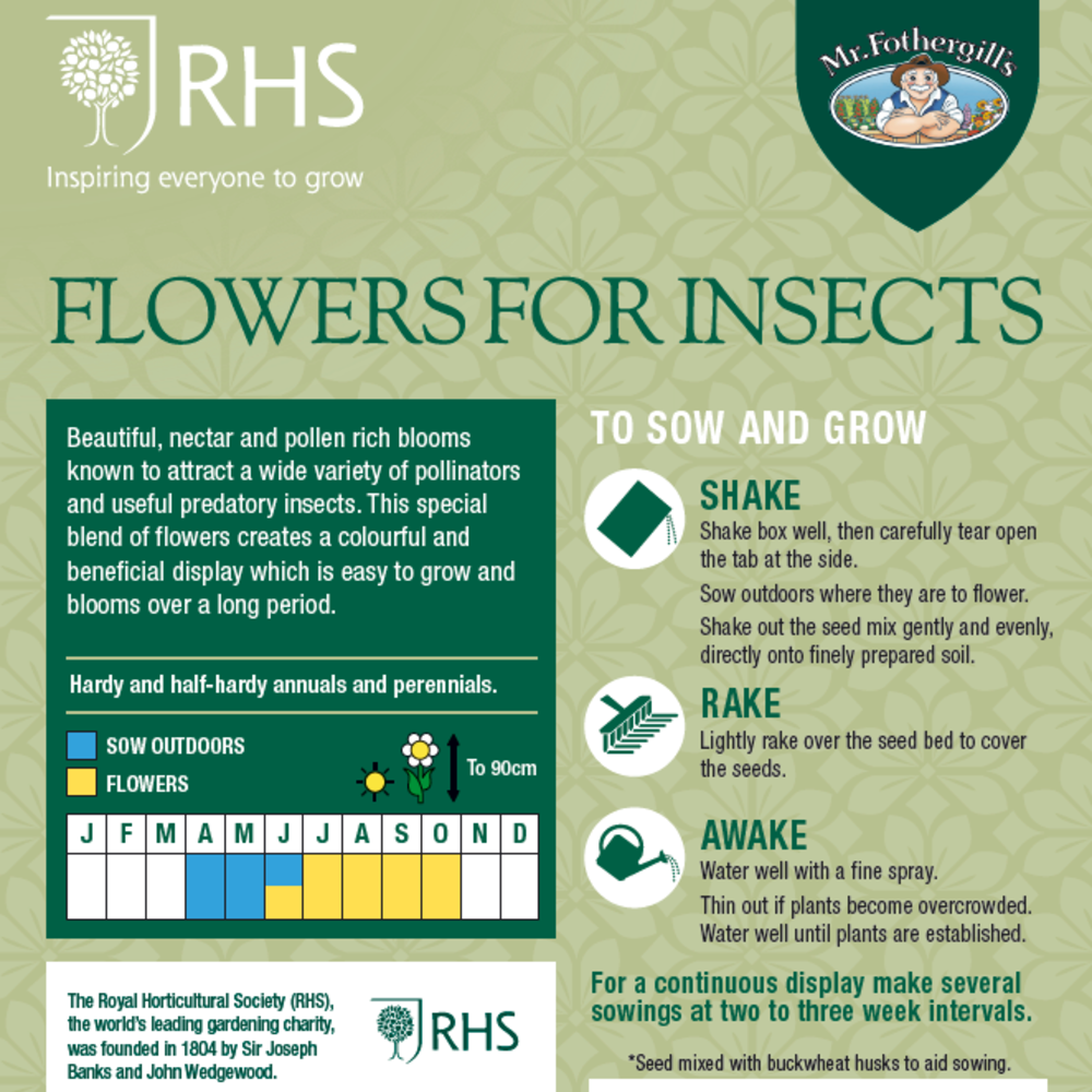 Shake & sow - Flowers for insects
