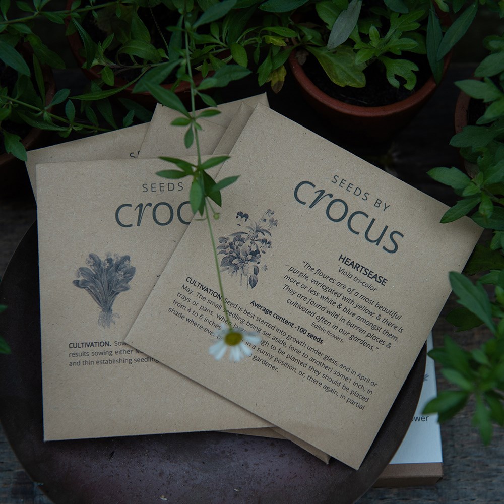Edible flower collection seed gift box