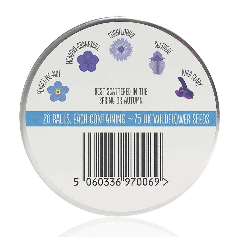 Seedballs blue meadow