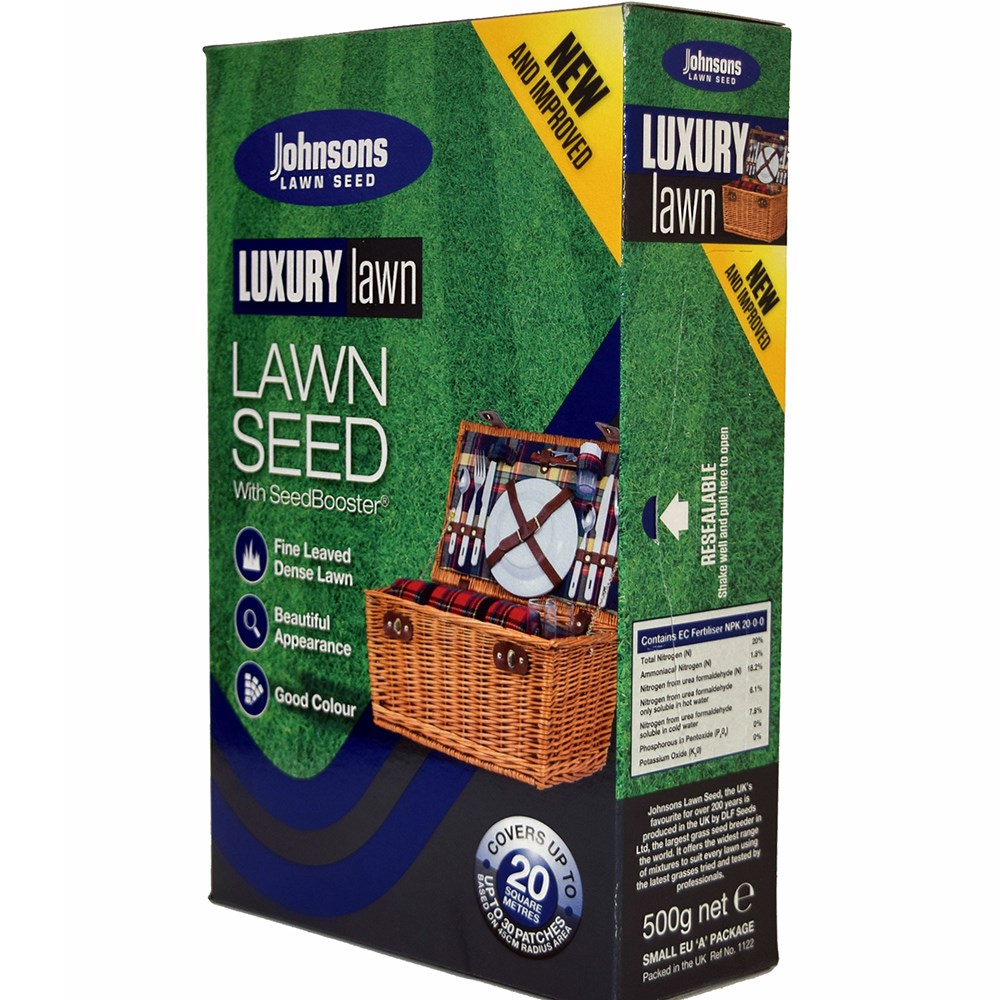 Johnsons luxury lawn seed