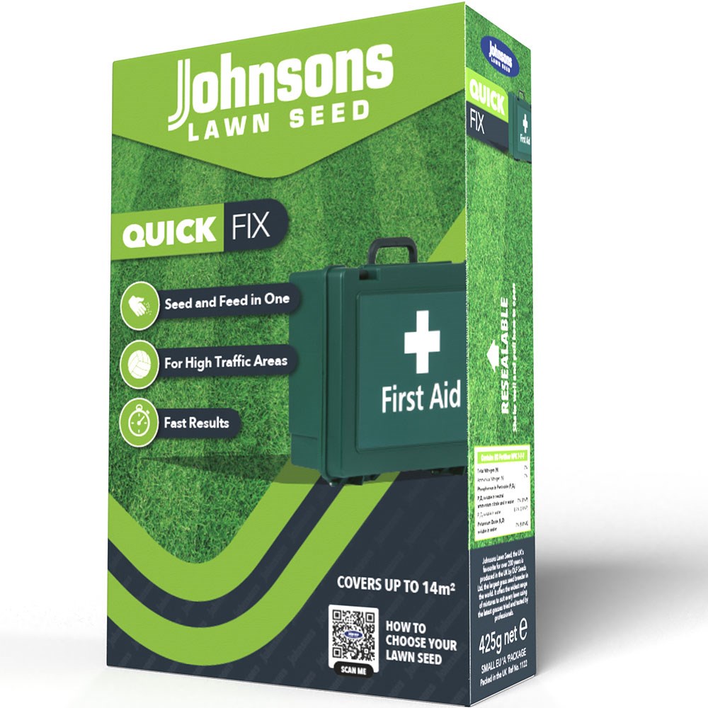 Johnsons quick fix lawn seed