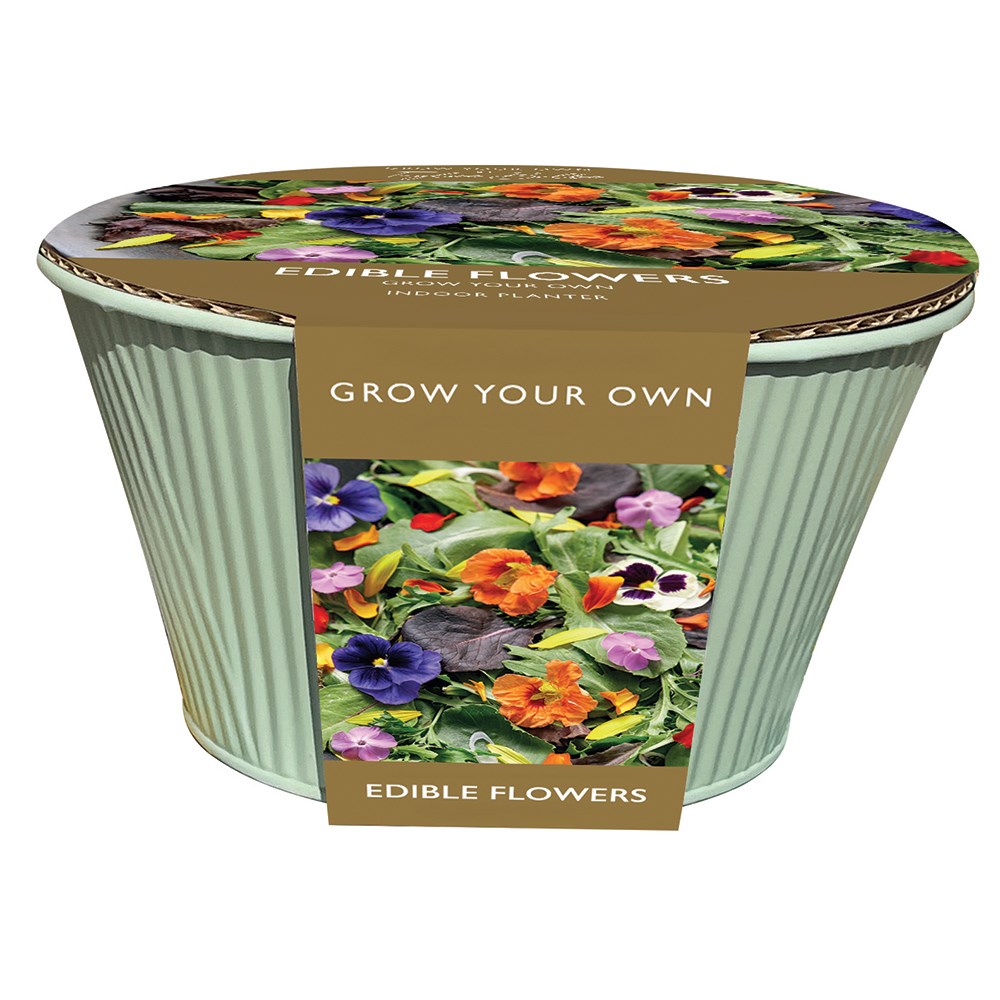 Edible flowers gift set