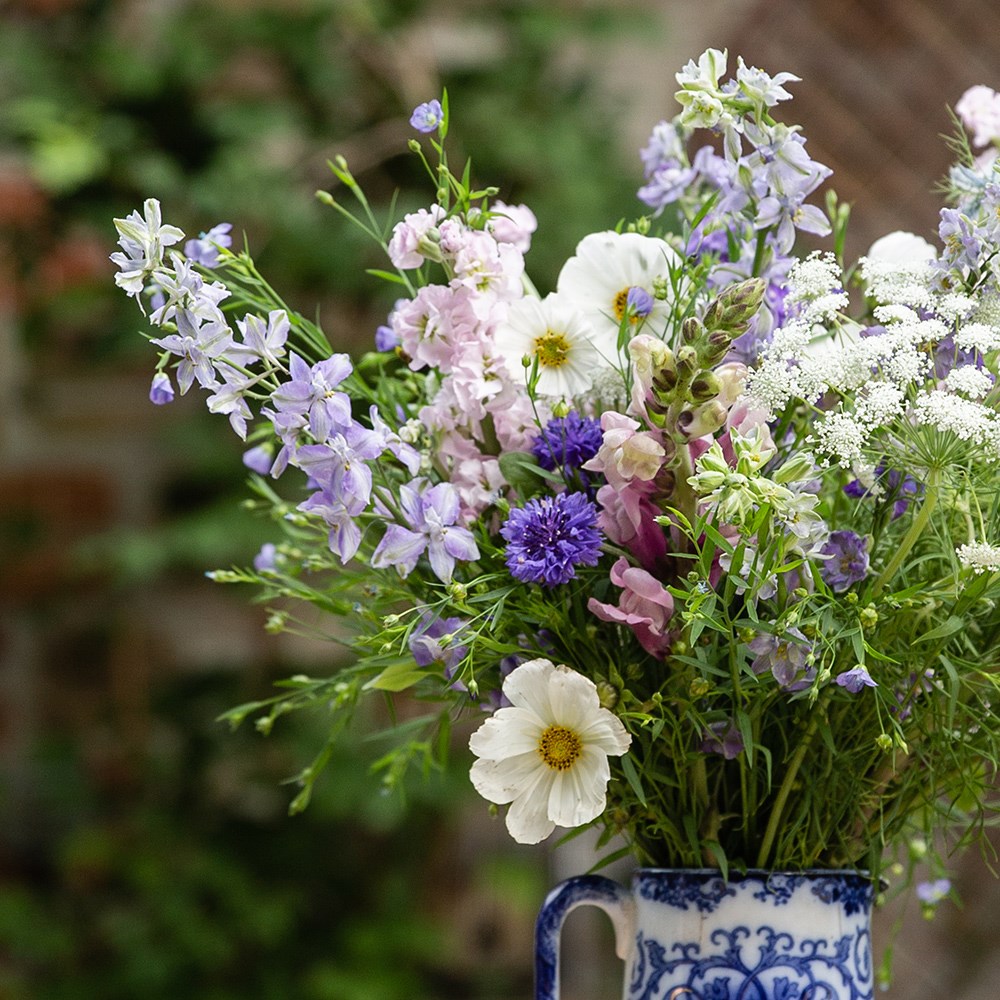 Pastels cutting garden collection