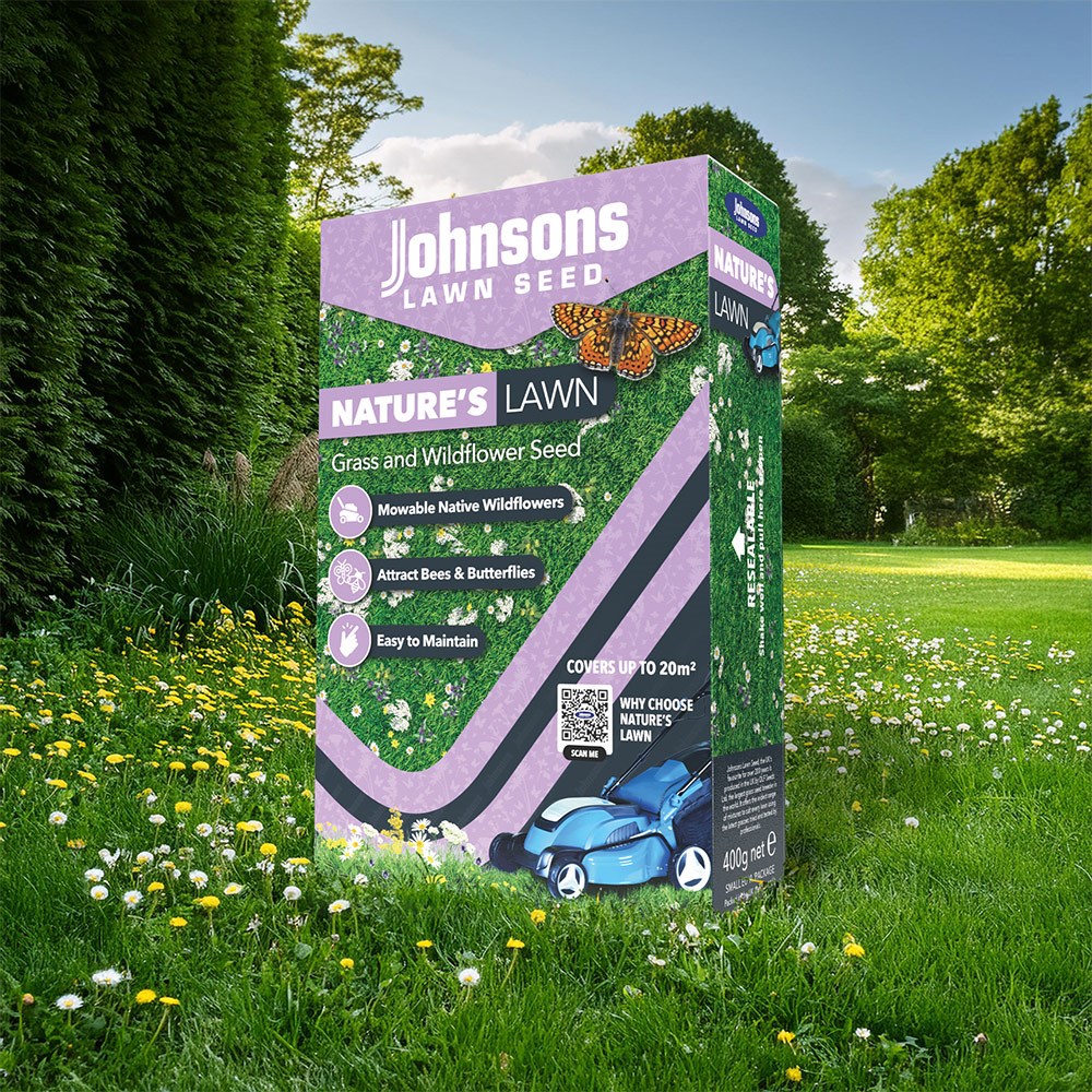 Johnsons mowable nature's lawn seed