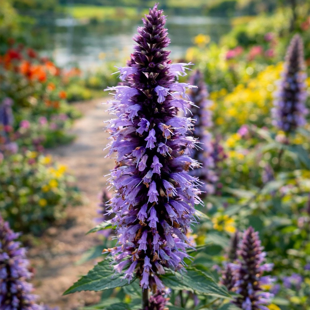 <i>Agastache rugosa</i> <b class=small-caps>Beelicious Blue</b> ('Agabl') (PBR)