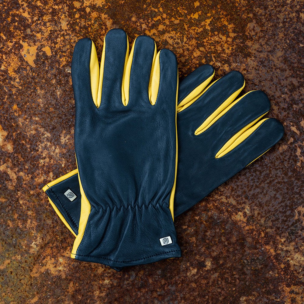 RHS gold leaf dry touch gloves