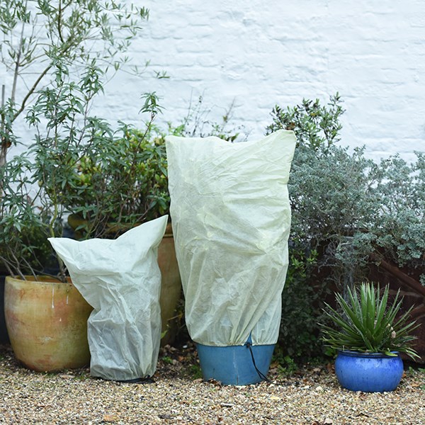 Winter fleece plant covers