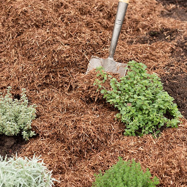 Strulch organic garden mulch