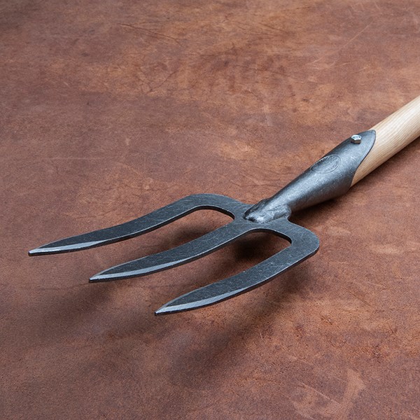 DeWit small fork with long T handle