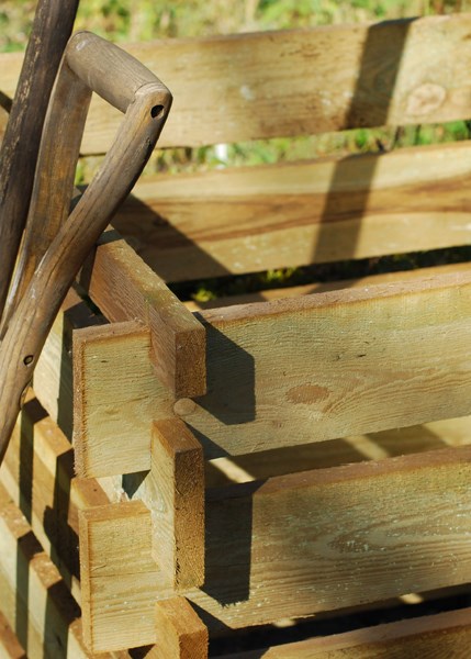 Compost box - sustainable timber