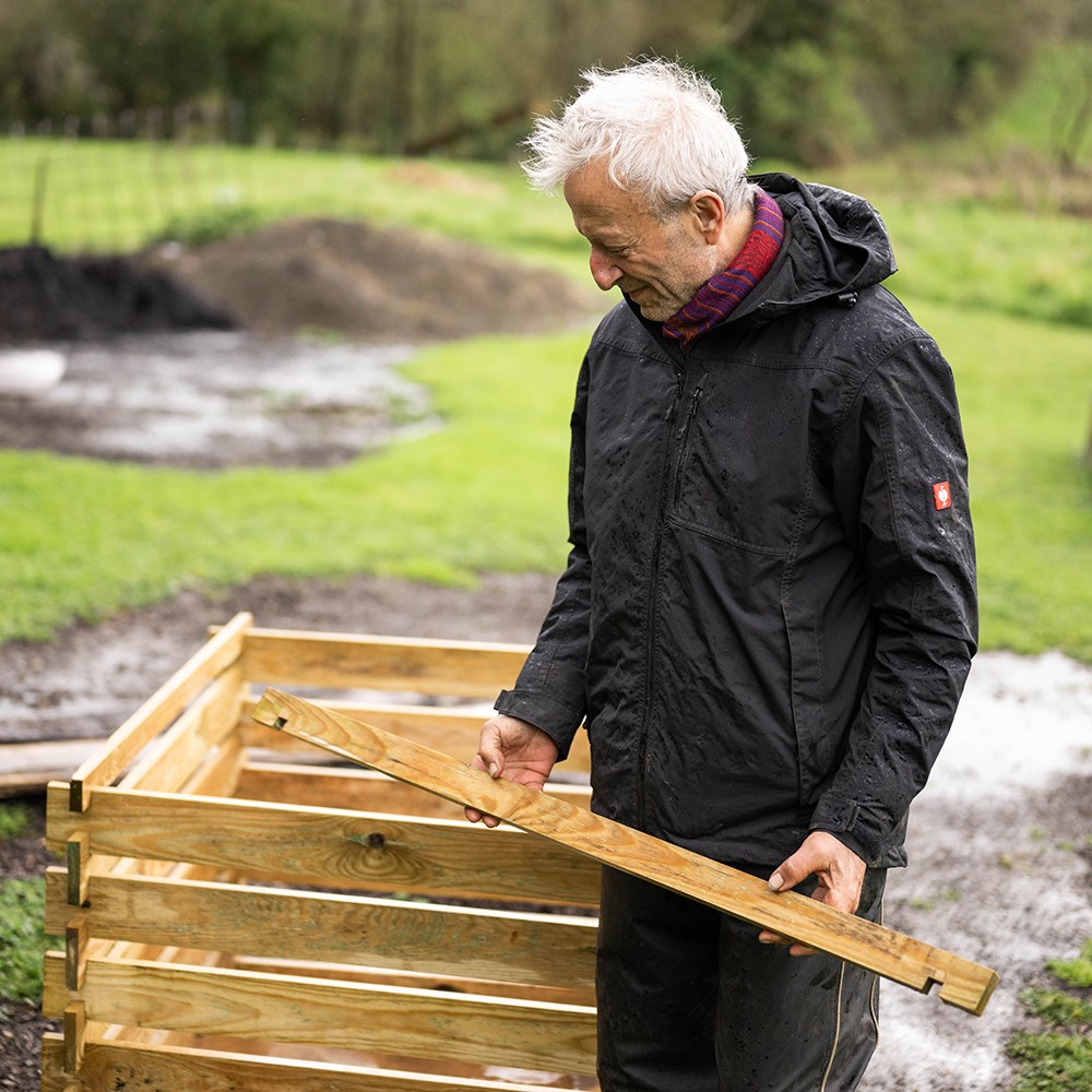 Compost box - sustainable timber