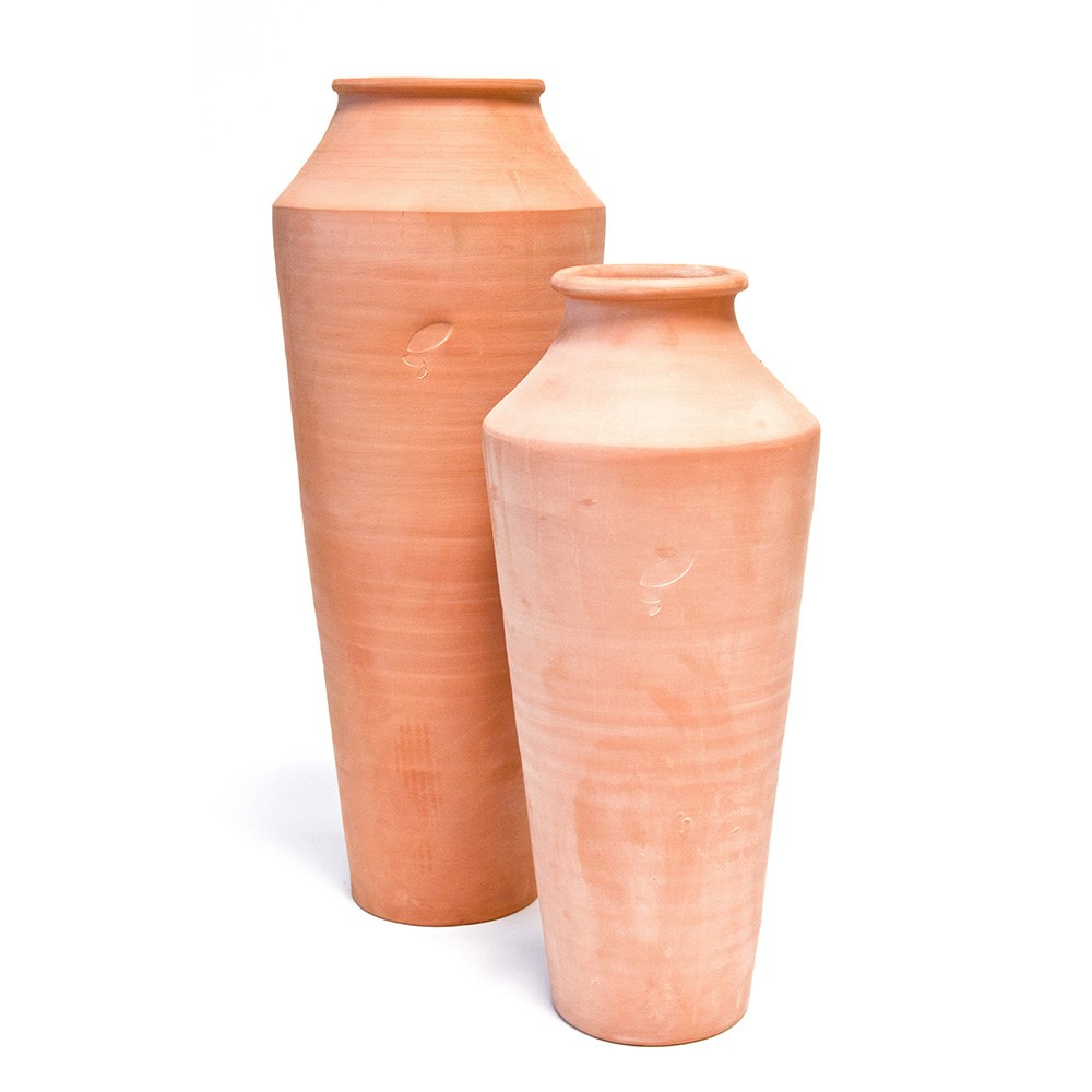 Terracotta oil pot