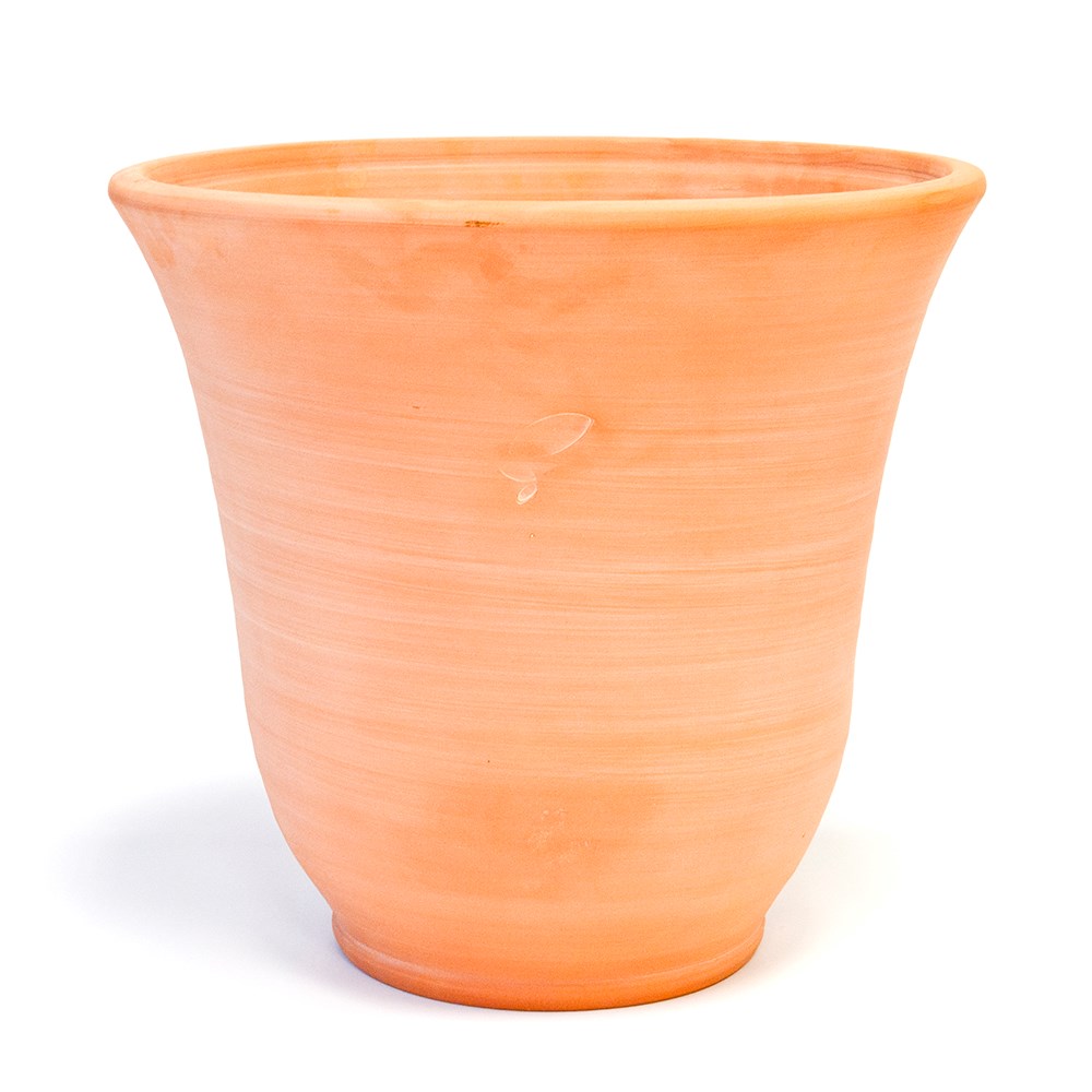 Terracotta perennial bell pot
