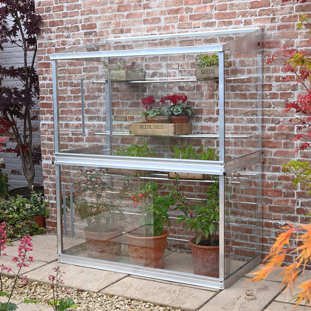 Wall frame aluminium growhouse 