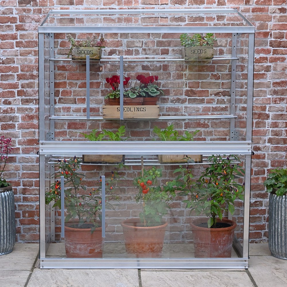 Wall frame aluminium growhouse 