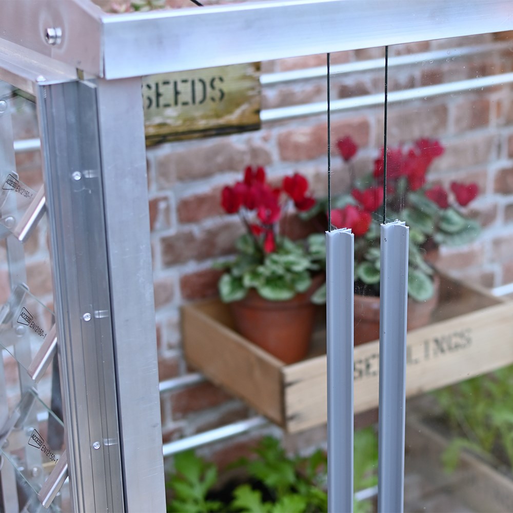 Wall frame aluminium growhouse 