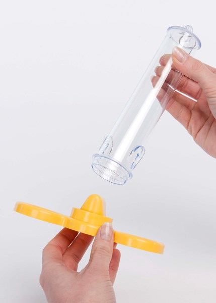 Goldfinch feeder tube - ready filled