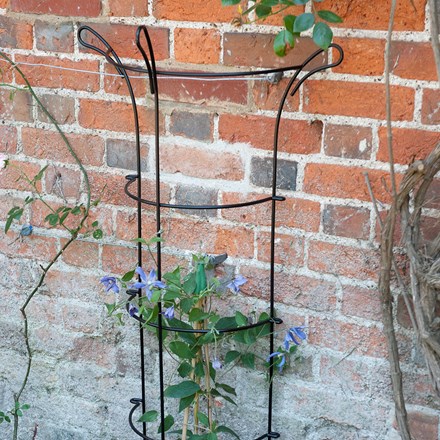 Climber wall support - dark brown