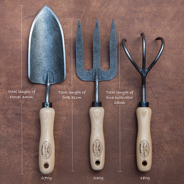 DeWit essential tools with gift box - set of 3