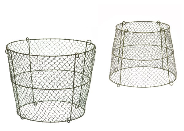 Reversible plant boma cloche / support - Crocus green