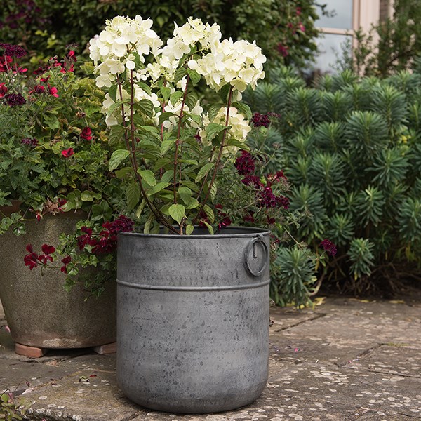 Metal planter