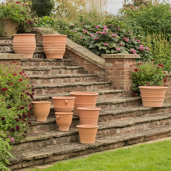 Monachou terracotta pot