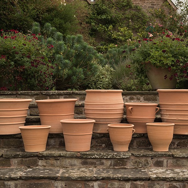 Monachou fardipati terracotta pot