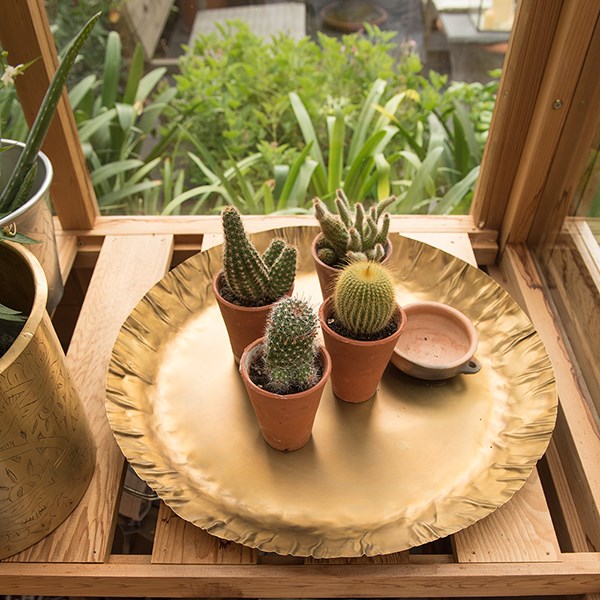 Brass tray
