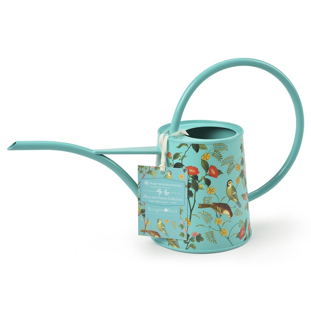RHS Burgon and Ball flora & fauna indoor watering can