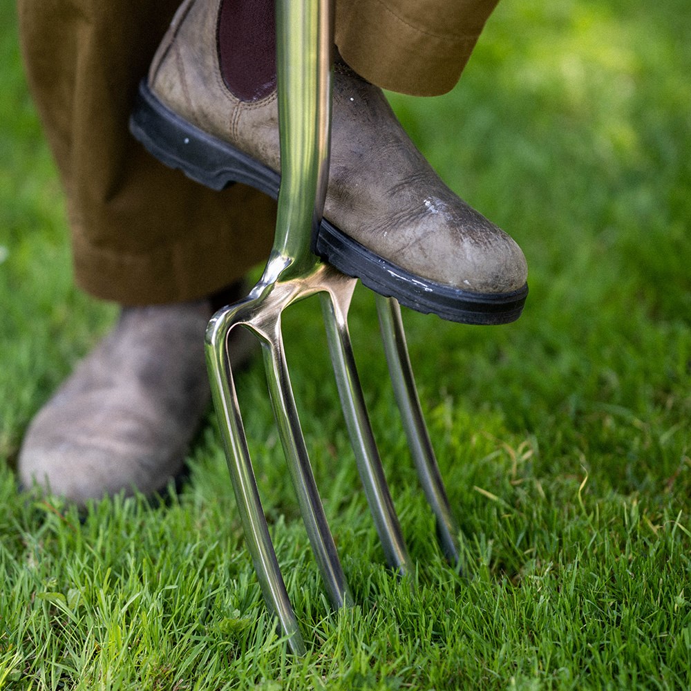 RHS Burgon and Ball stainless border fork