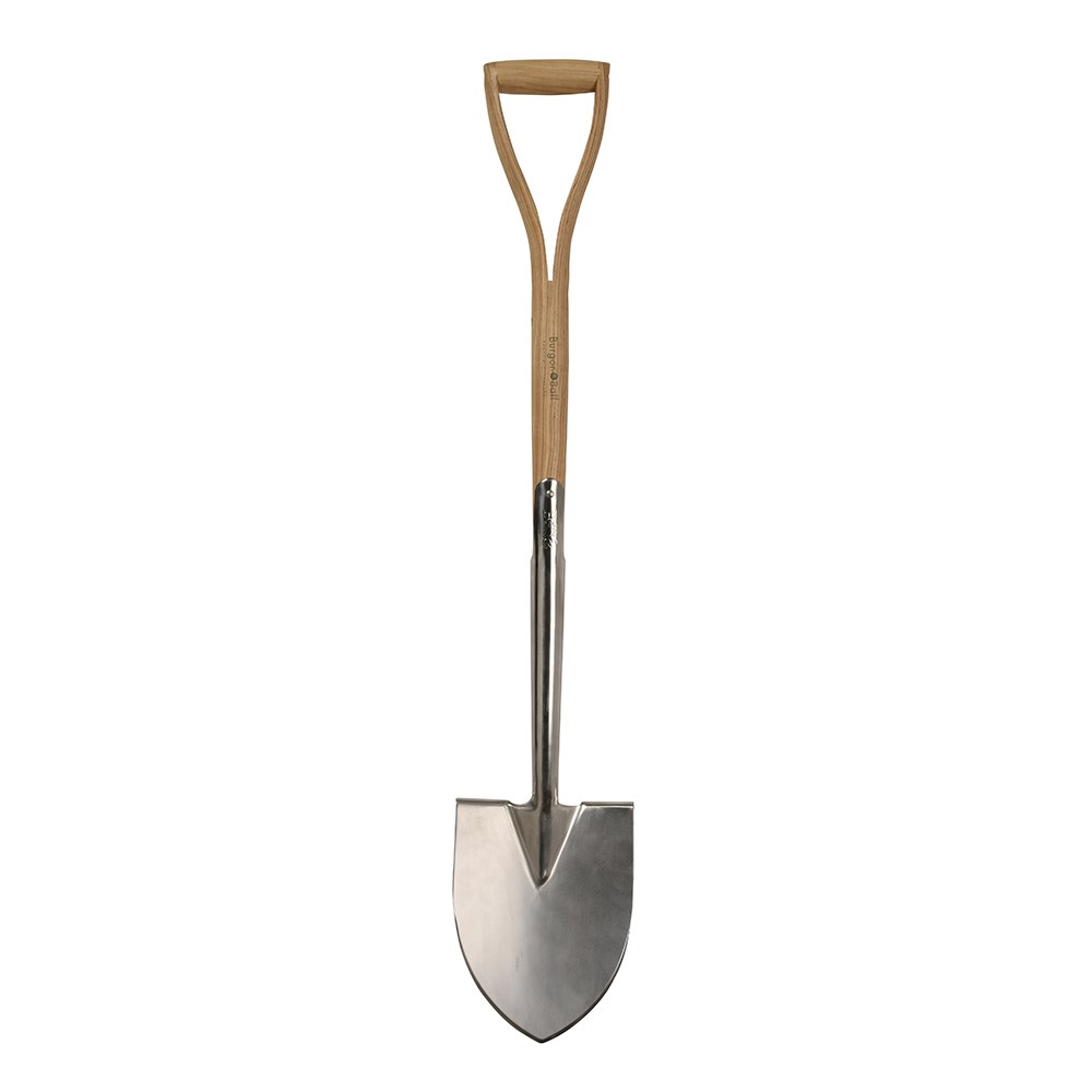 RHS Burgon and Ball ladies stainless steel groundbreaker spade