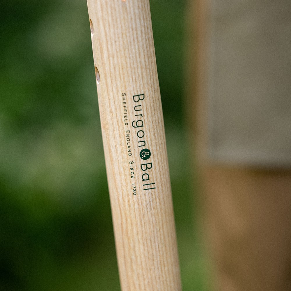 RHS Burgon and Ball mens stainless groundbreaker spade