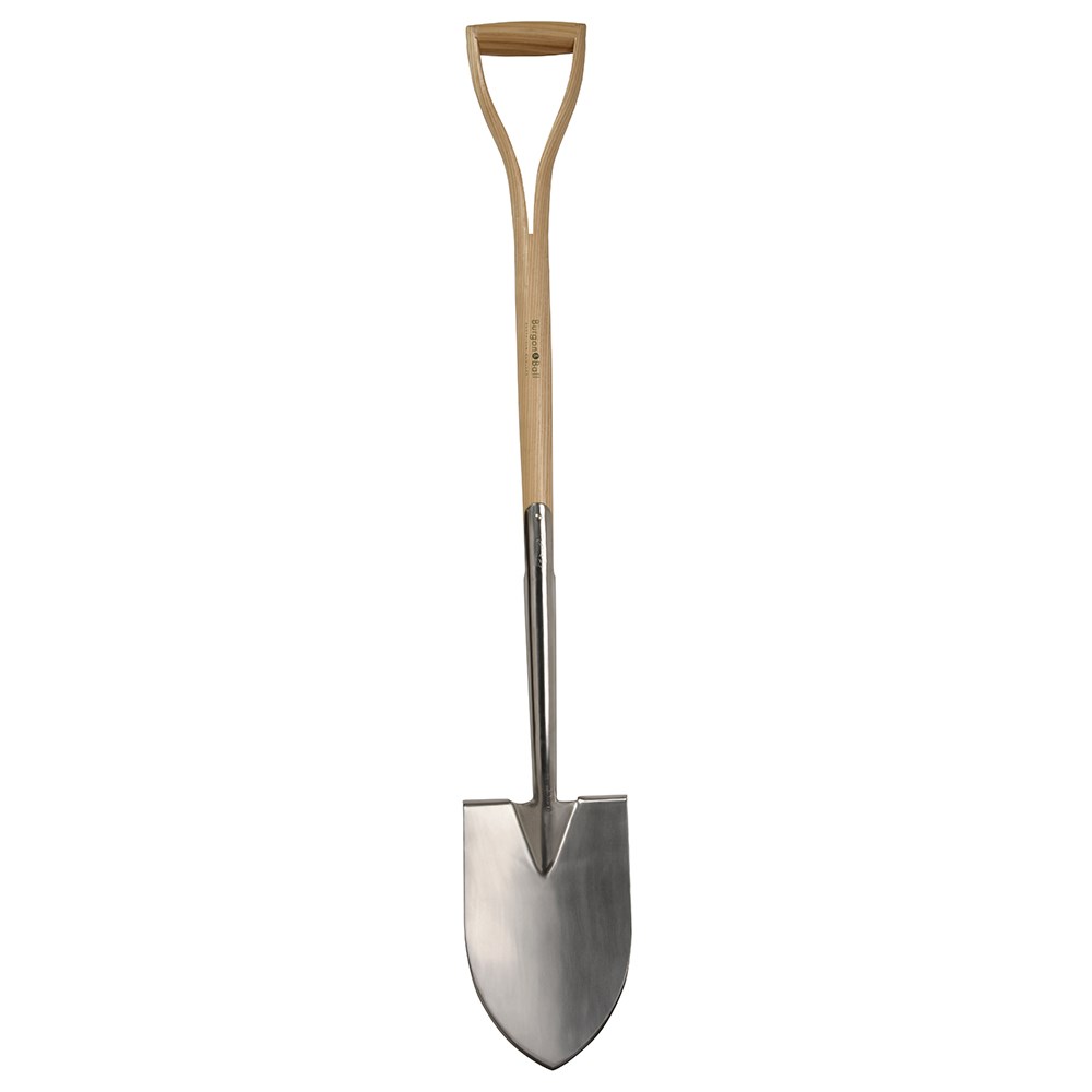 RHS Burgon and Ball mens stainless groundbreaker spade