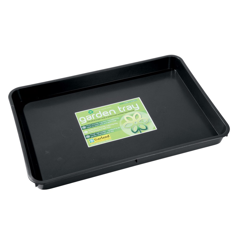 Garden tidy tray black