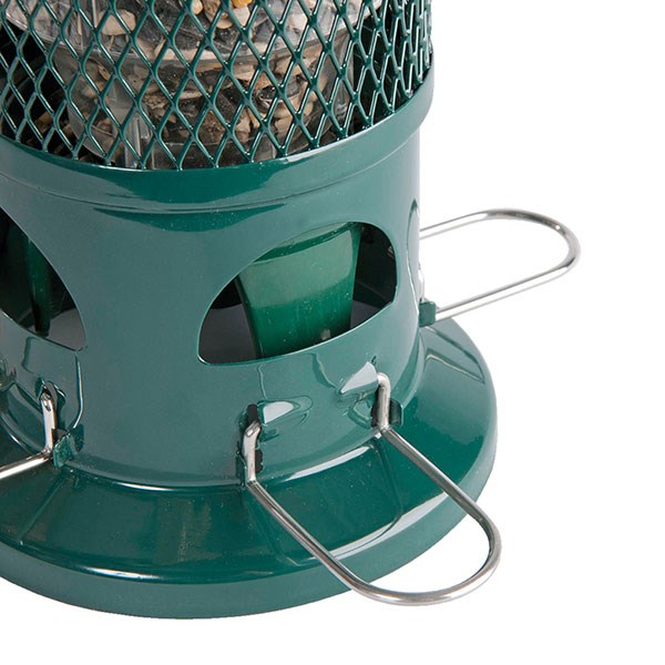 The squirrel buster seed feeder