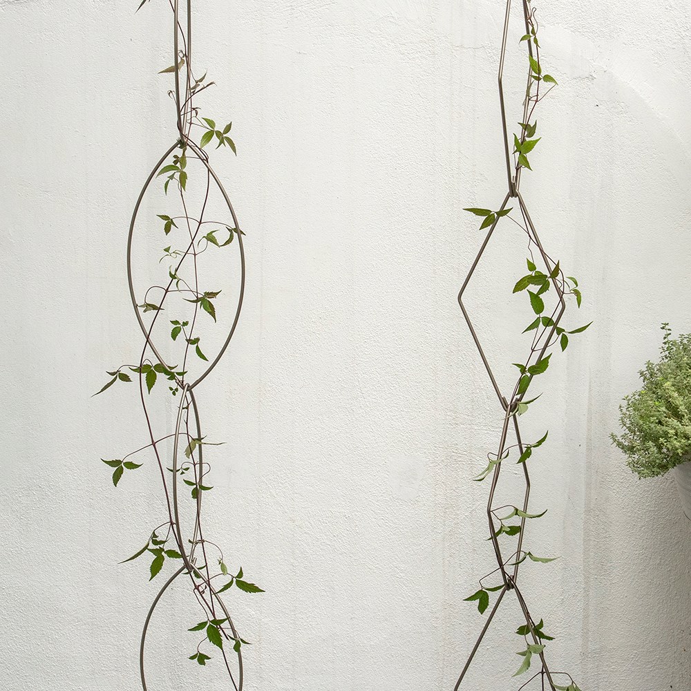 Wall chain climber support