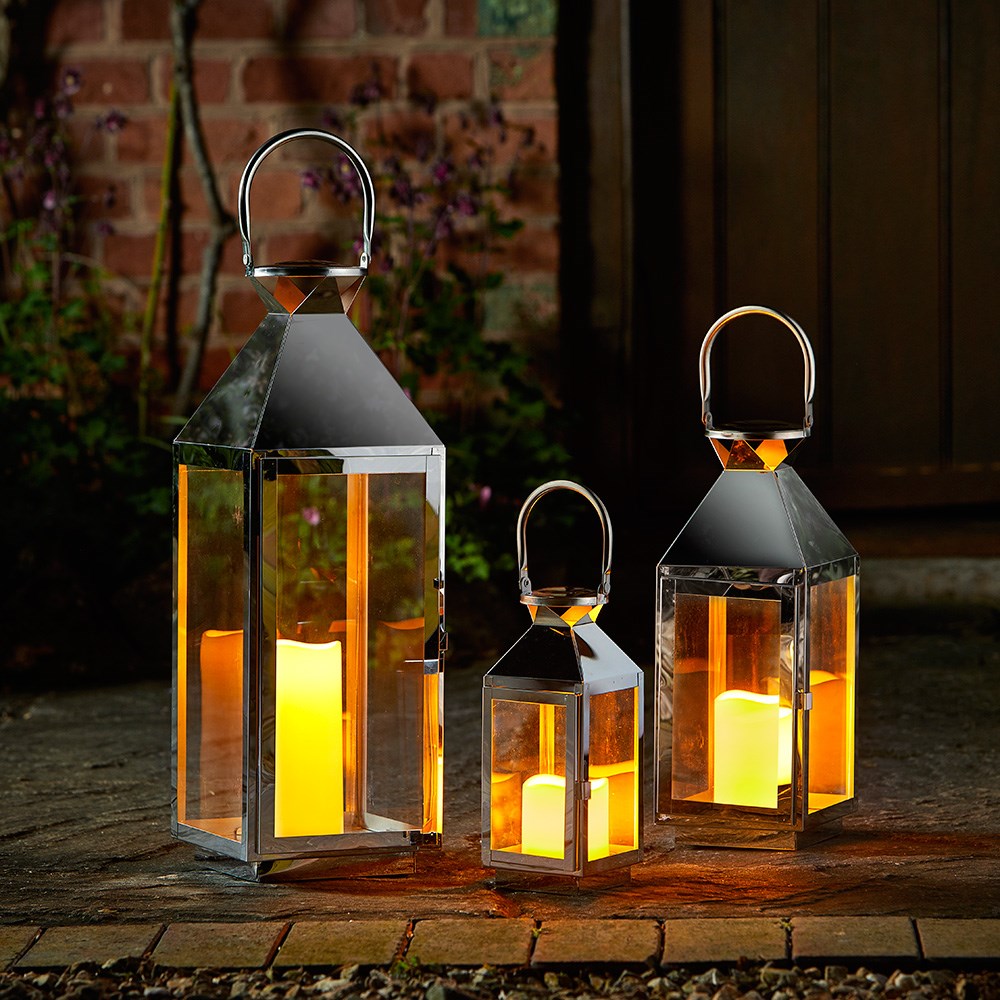 Stockholm lanterns - set of 3