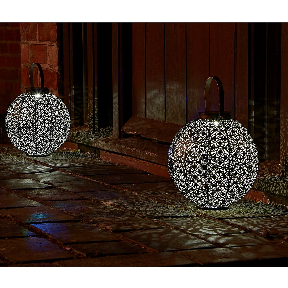 Damasque solar lantern