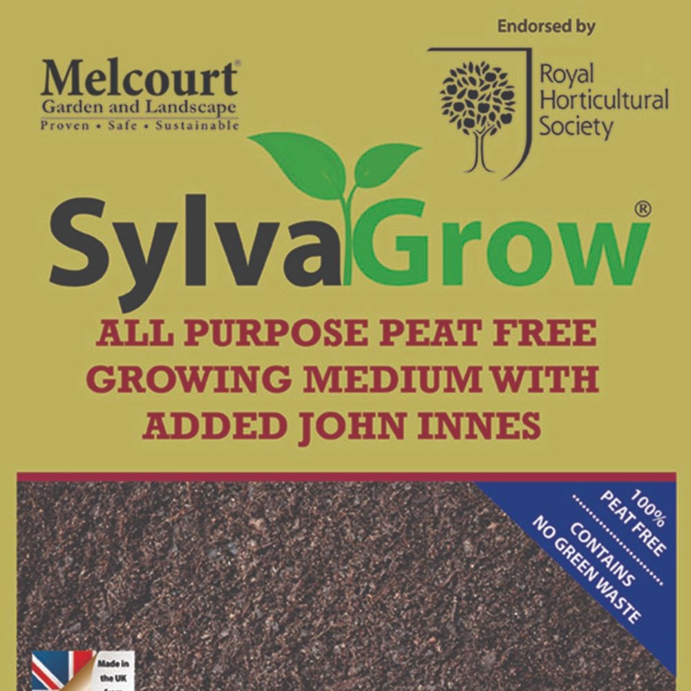 Sylvagrow peat-free multi-purpose compost added John Innes